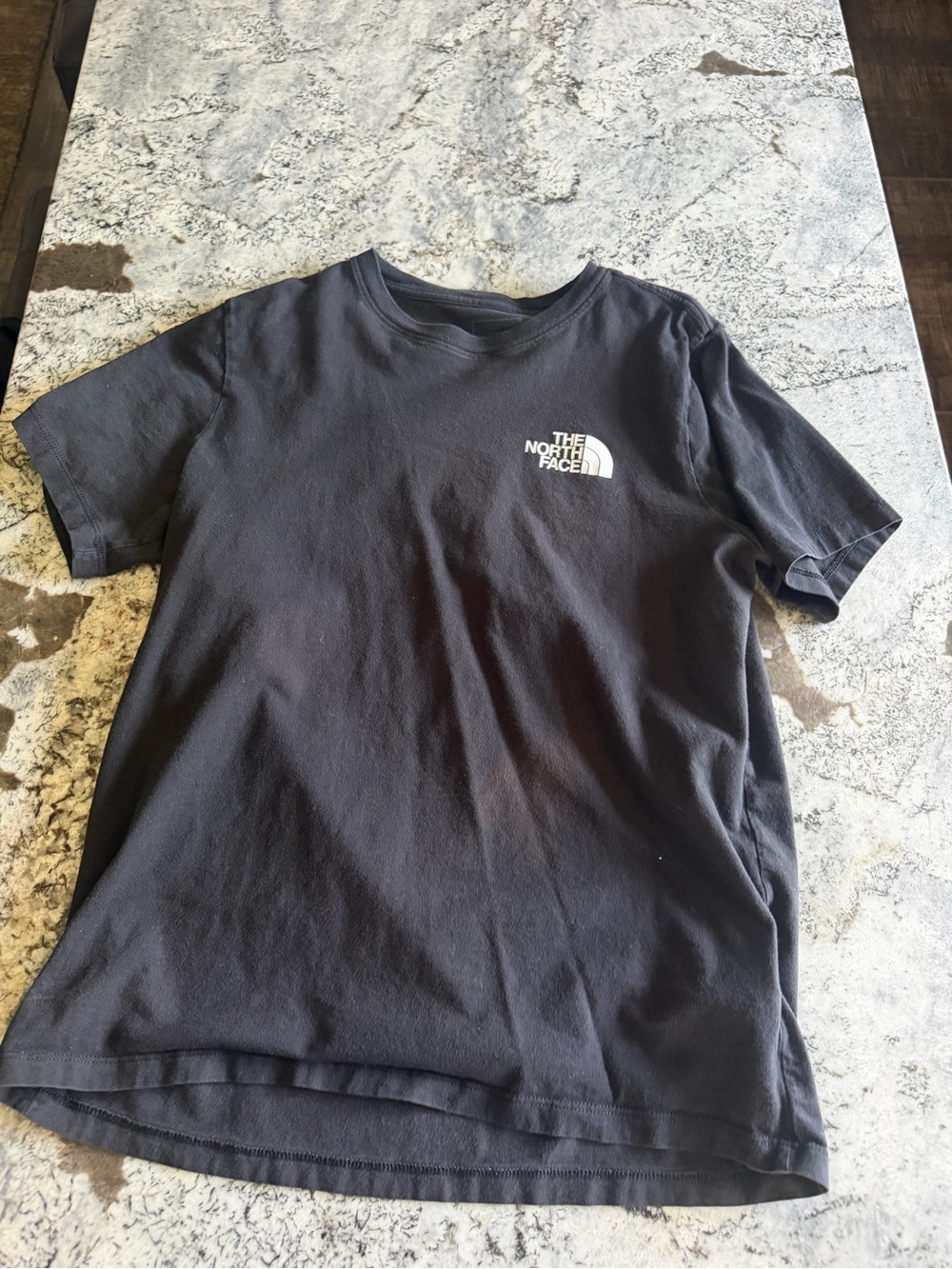 The North Face Black Crewneck Logo Tee